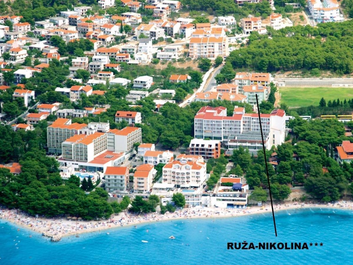 Ruza&Nikolina "1" Apartmani - Башка-Вода Екстер'єр фото
